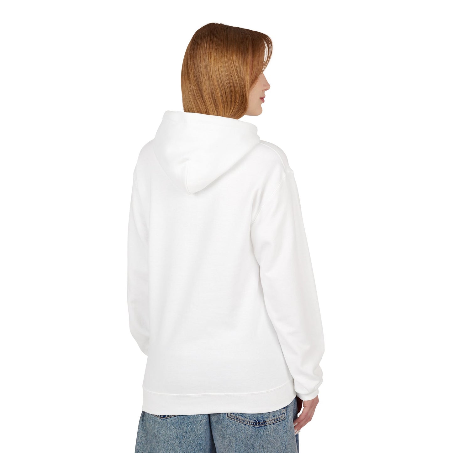 All white out MDS hoodie unisex