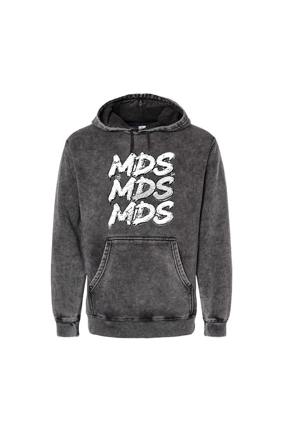 Coach's Pick washed hoodie with white out MDS3