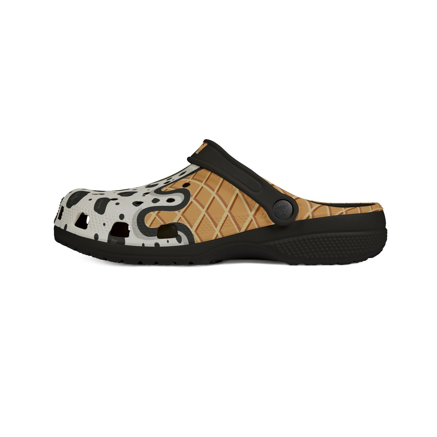 Clogs Cookies and cream ice cream drip