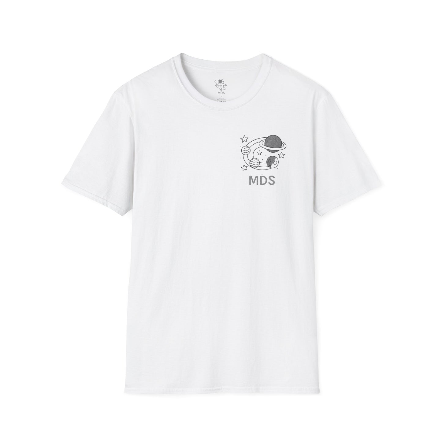 Outer space Grey crayon collection unisex shirt