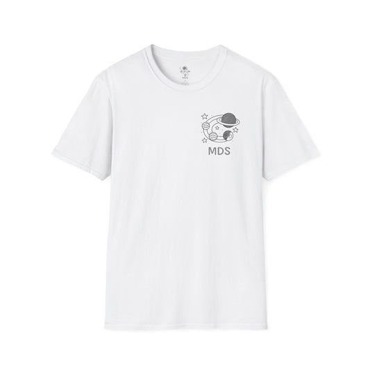 Outer space Grey crayon collection unisex shirt
