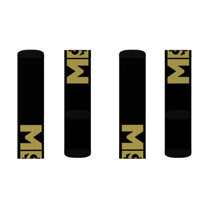 MDS gold w/ black socks