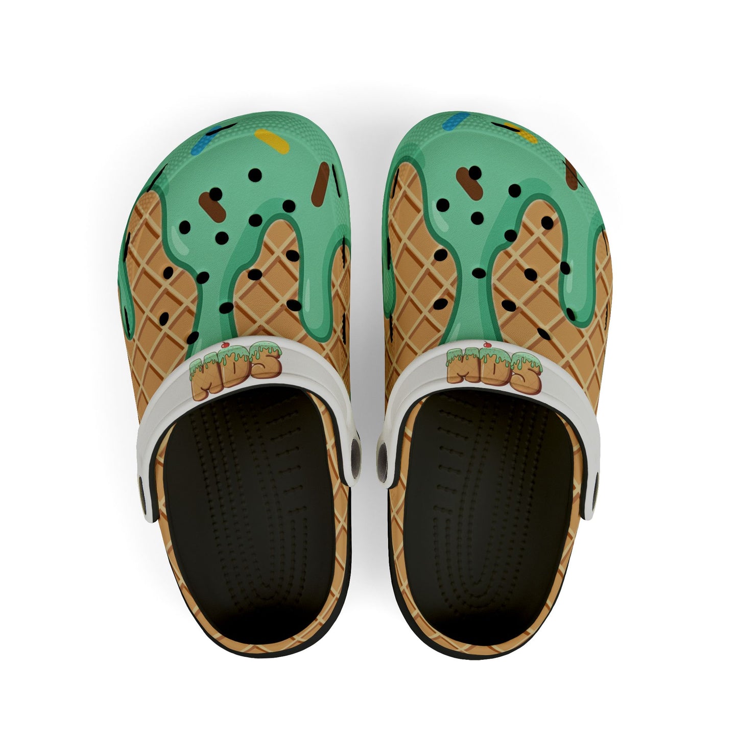 Kids youth clog Mint ice cream