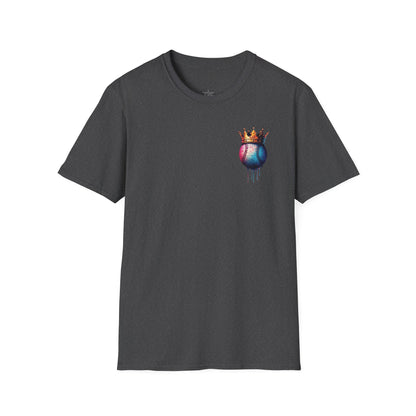 Baseball W/ Crown and Triple MDS on back unisex shirt