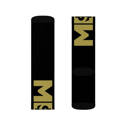 MDS gold w/ black socks