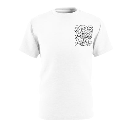 All white out MDS shirt