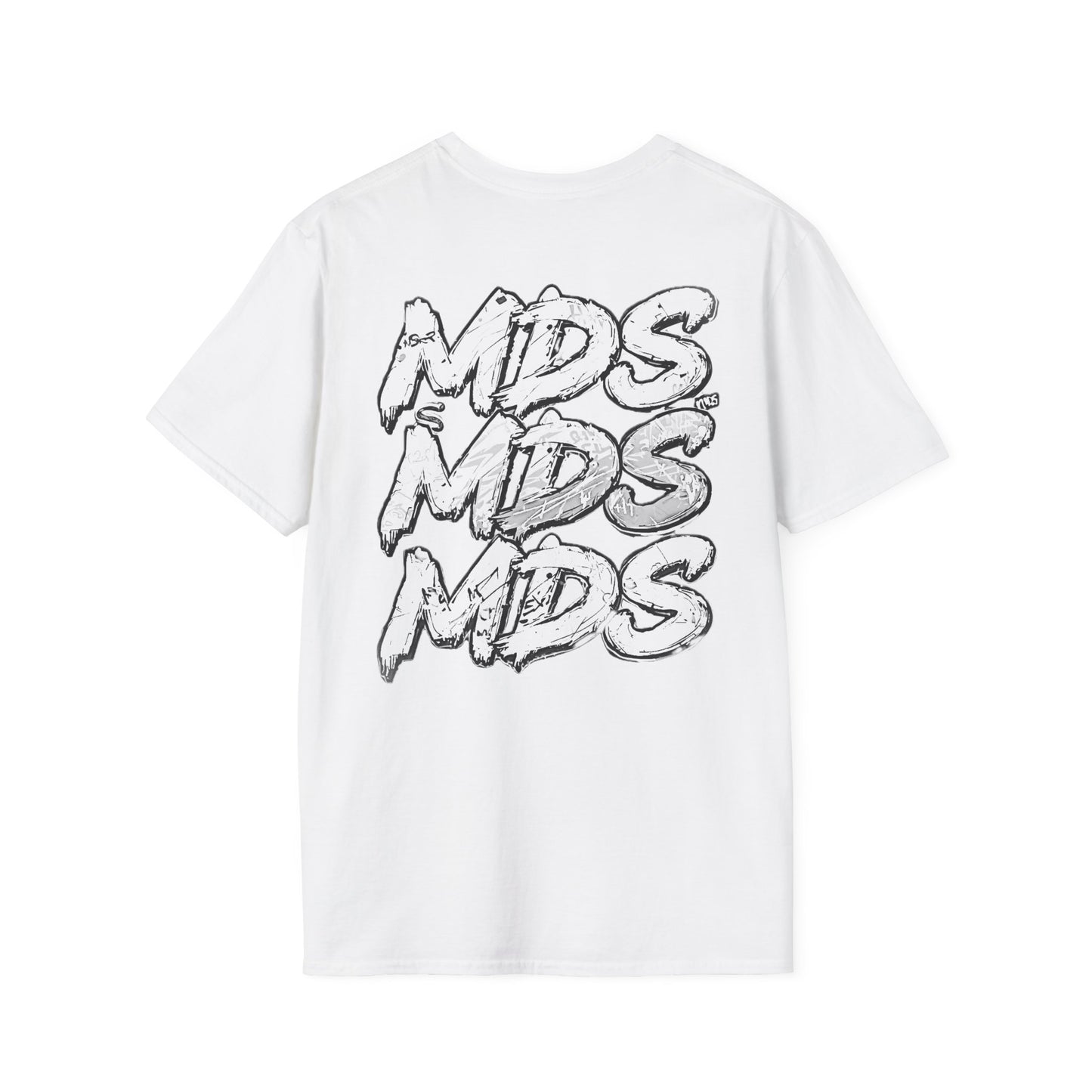 Baseball W/ Crown and Triple MDS on back unisex shirt