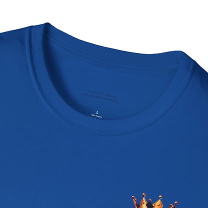 Baseball W/ Crown and Triple MDS on back unisex shirt