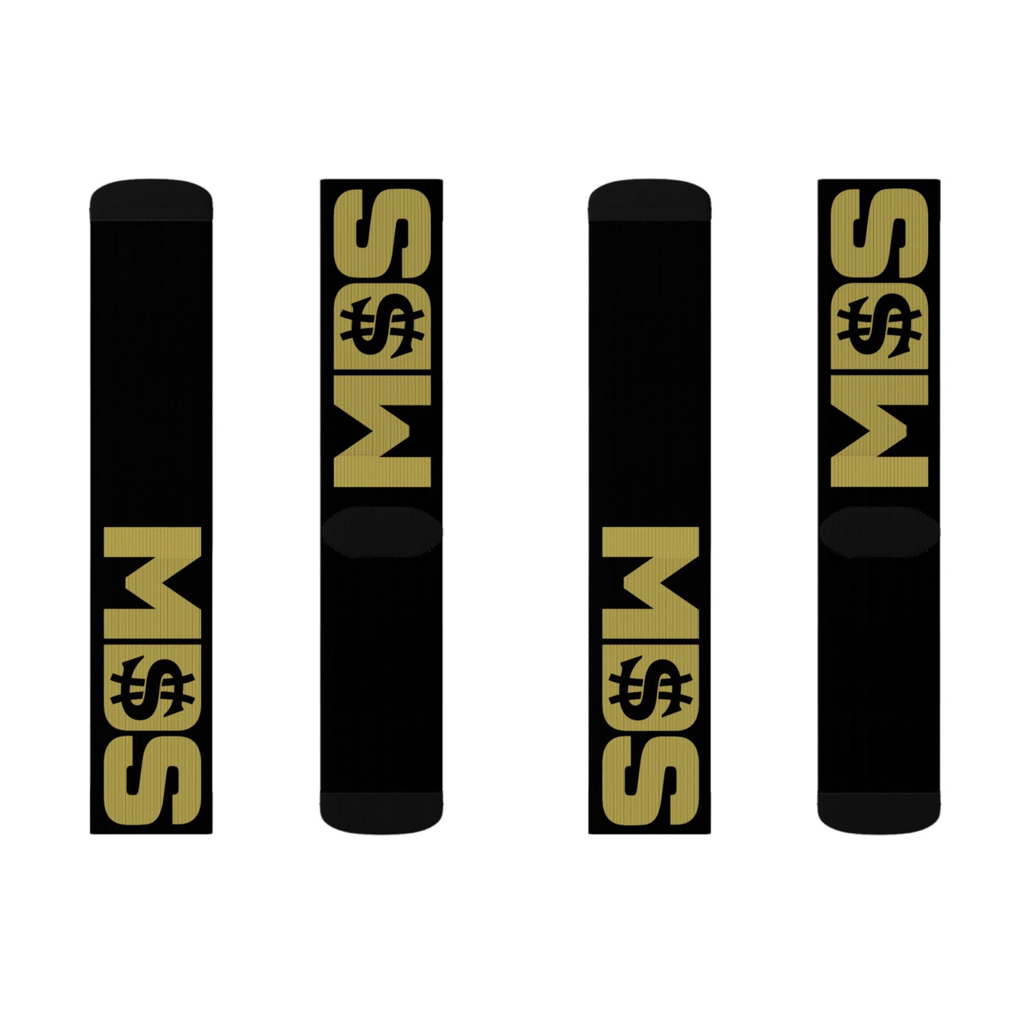 MDS gold w/ black socks