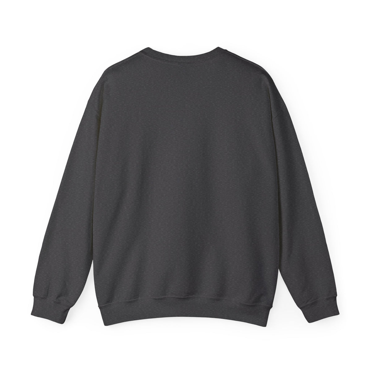 All white out MDS unisex crew neck sweatshirt