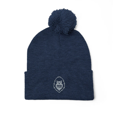 Abominable Snowman Pom Beanie MDS Winter Collection