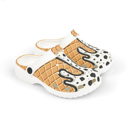 Kids youth clogs cookies and cream