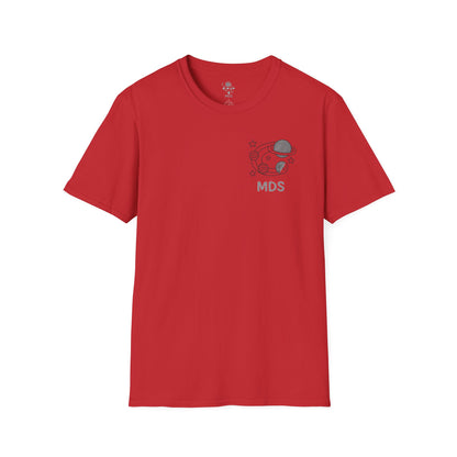 Outer space Grey crayon collection unisex shirt
