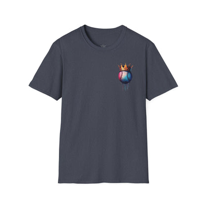 Baseball W/ Crown and Triple MDS on back unisex shirt