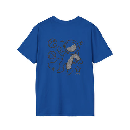 Outer space Grey crayon collection unisex shirt