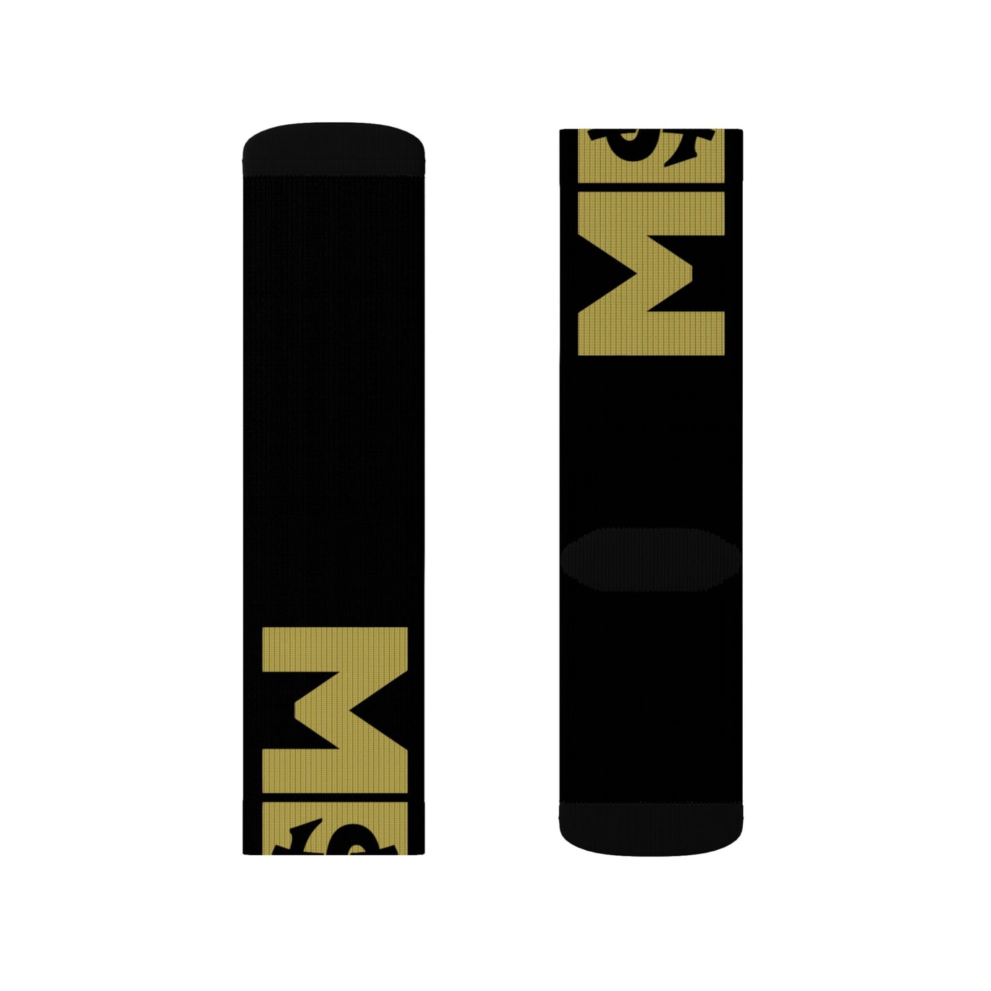 MDS gold w/ black socks