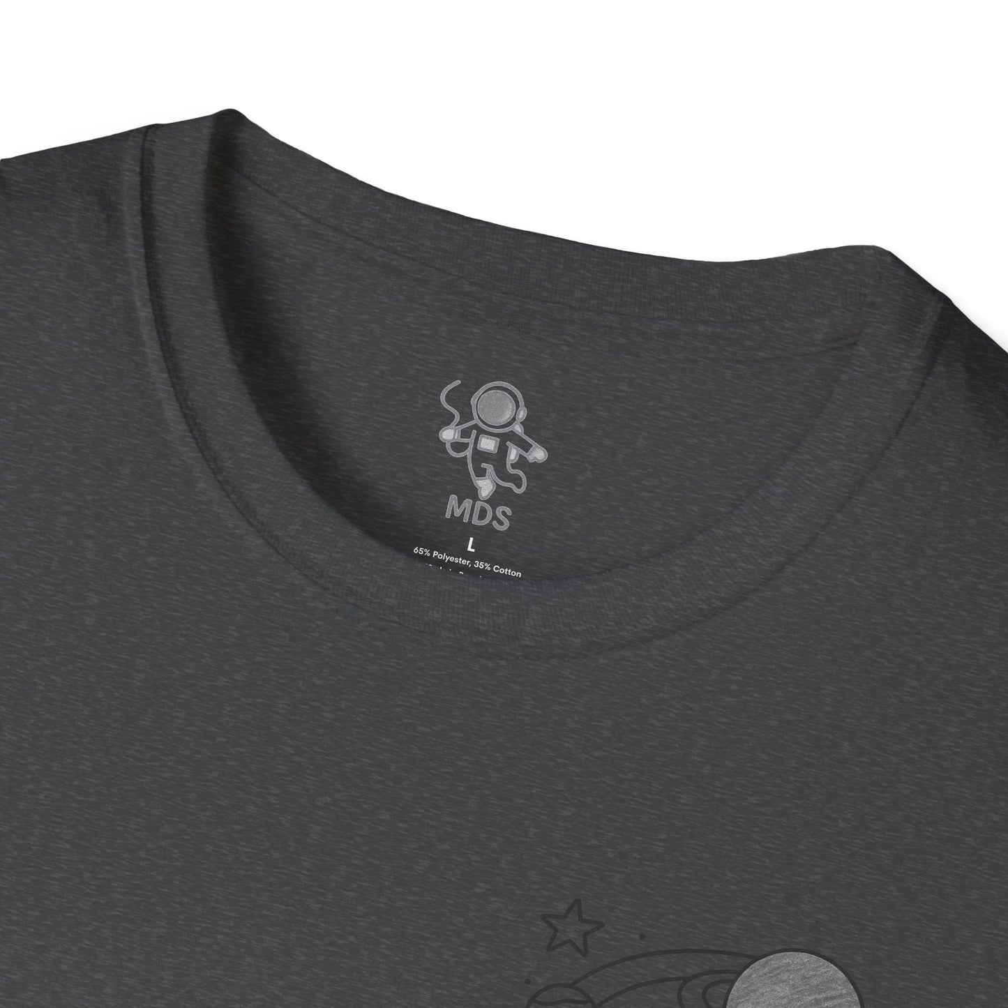 Outer space Grey crayon collection unisex shirt