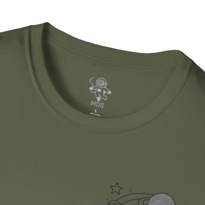 Outer space Grey crayon collection unisex shirt