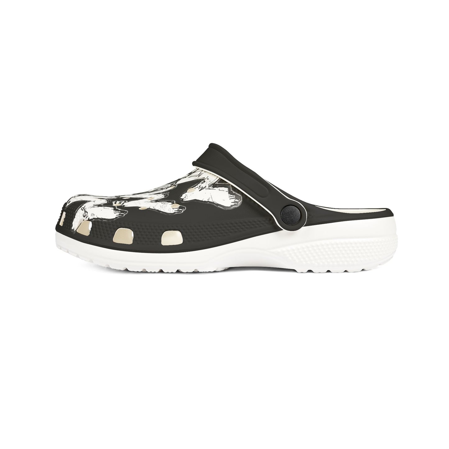 Clogs with white out MDS