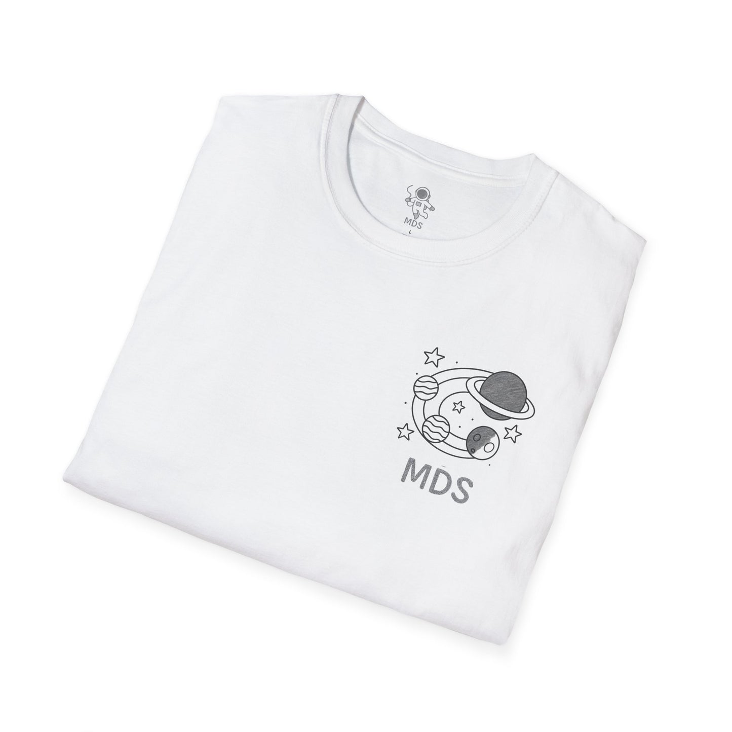 Outer space Grey crayon collection unisex shirt