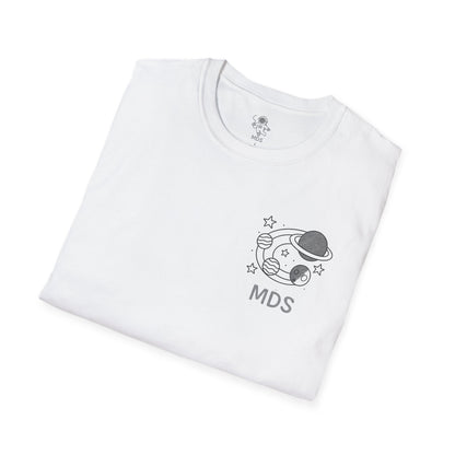 Outer space Grey crayon collection unisex shirt
