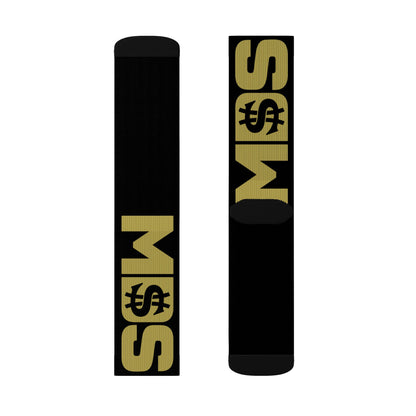 MDS gold w/ black socks