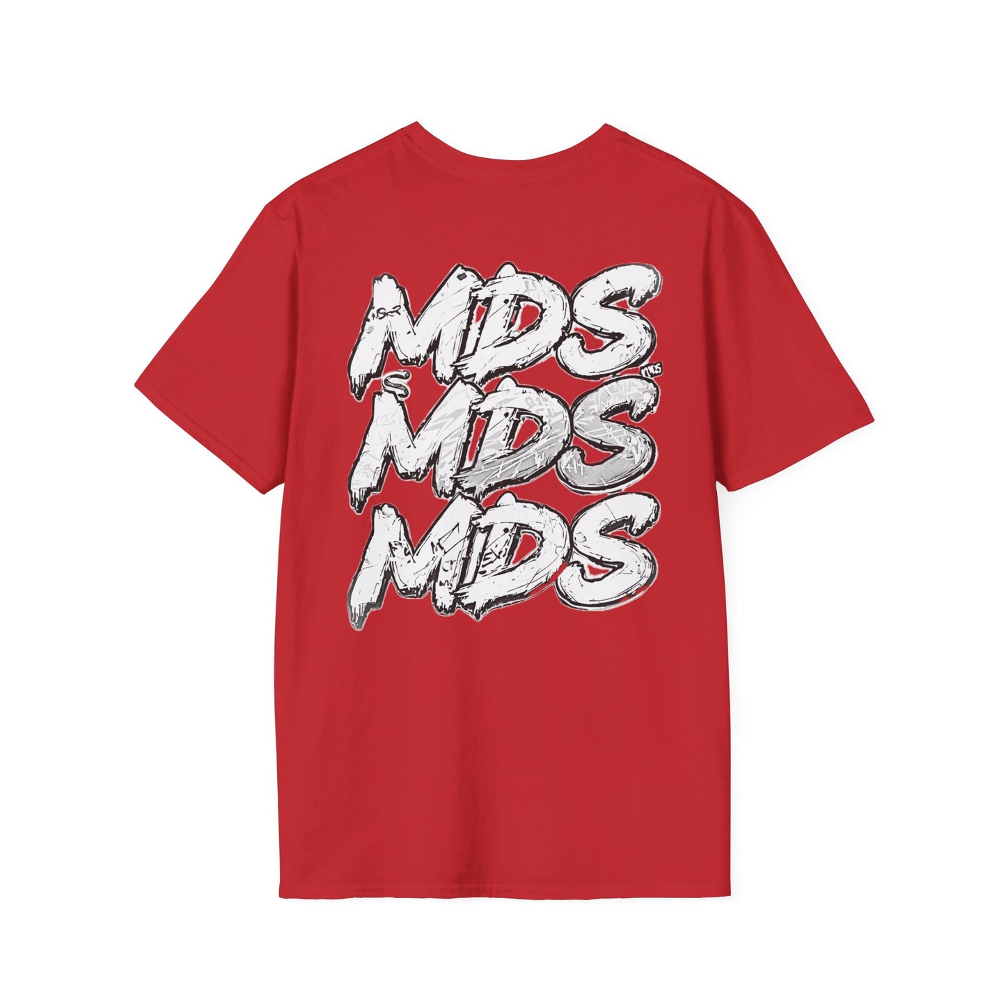 Baseball W/ Crown and Triple MDS on back unisex shirt