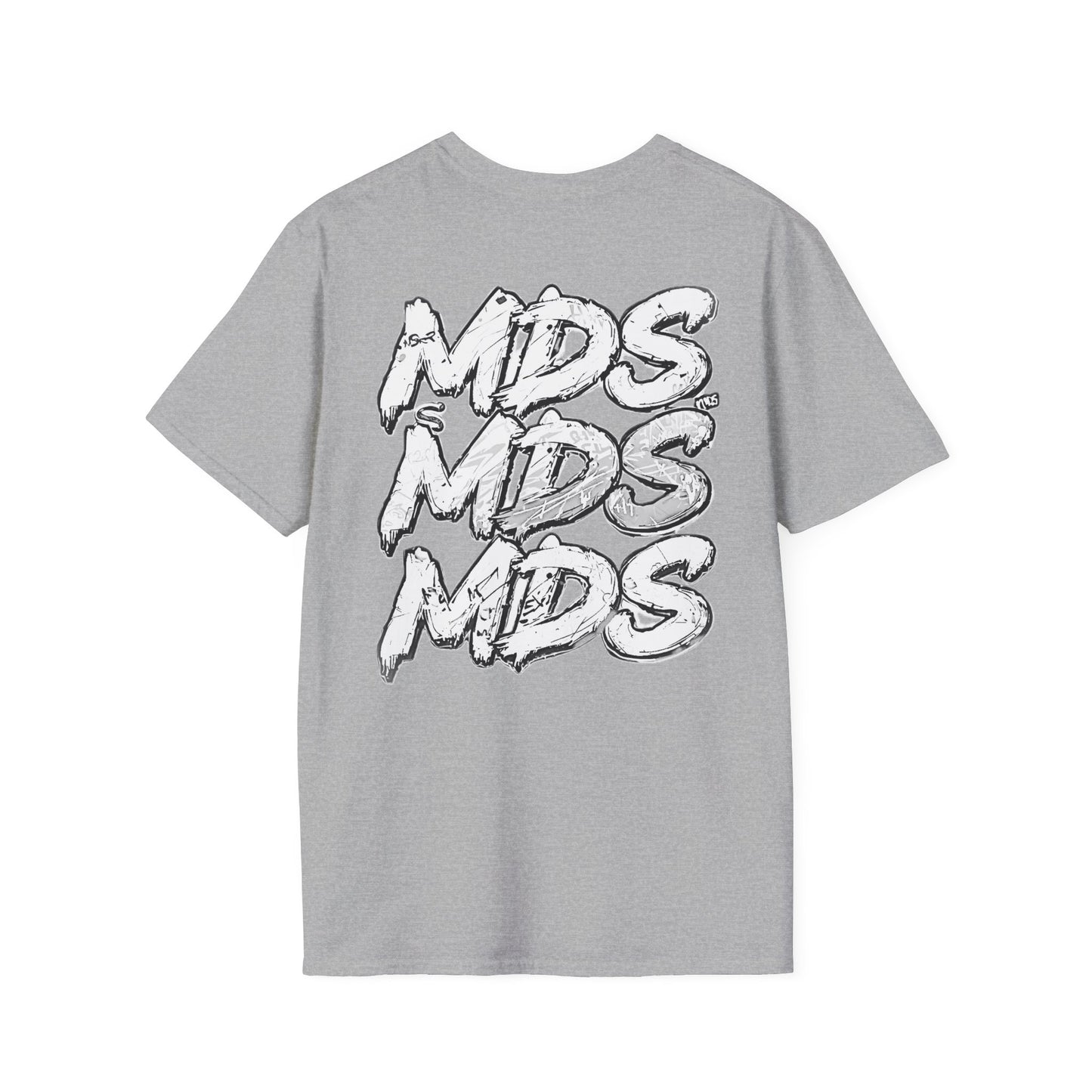 Baseball W/ Crown and Triple MDS on back unisex shirt