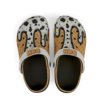 Kids youth clogs cookies and cream