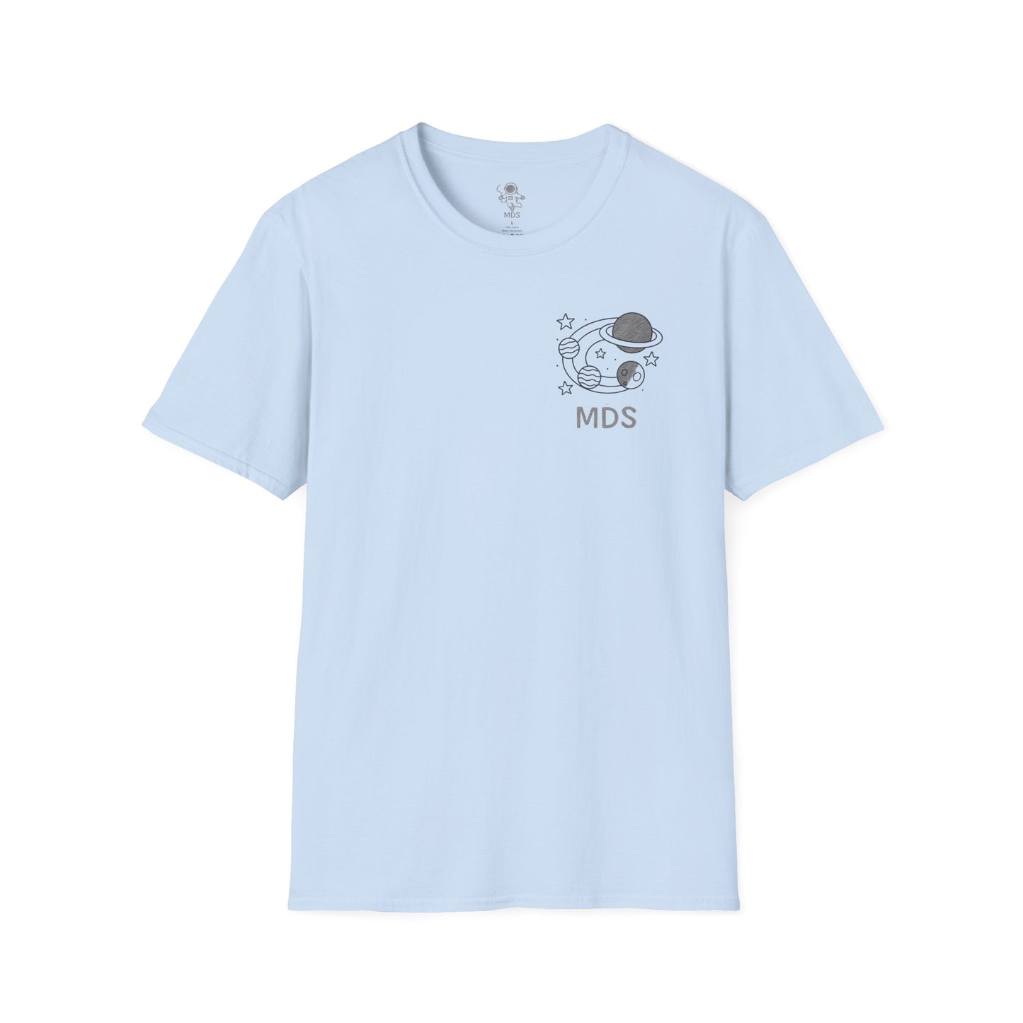 Outer space Grey crayon collection unisex shirt