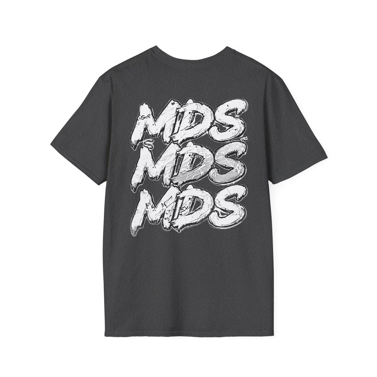 Baseball W/ Crown and Triple MDS on back unisex shirt