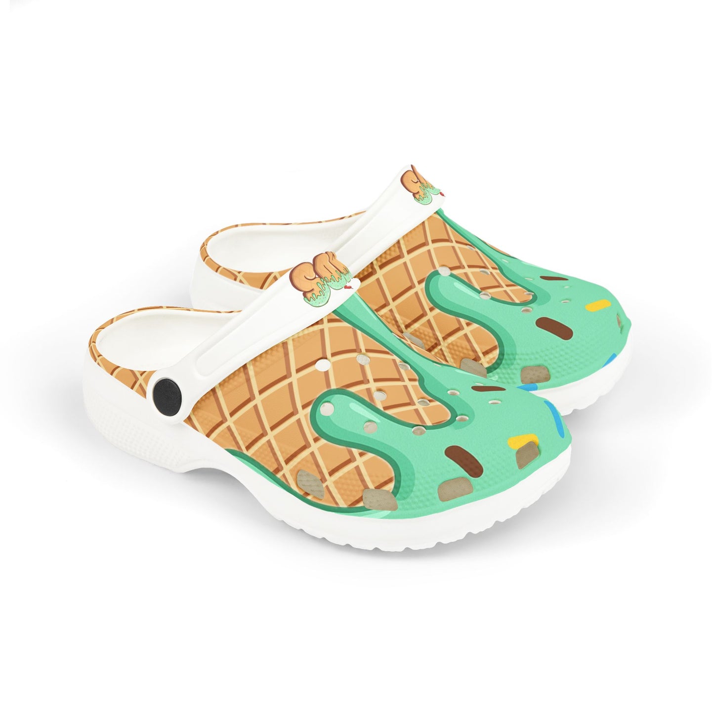 Kids youth clog Mint ice cream