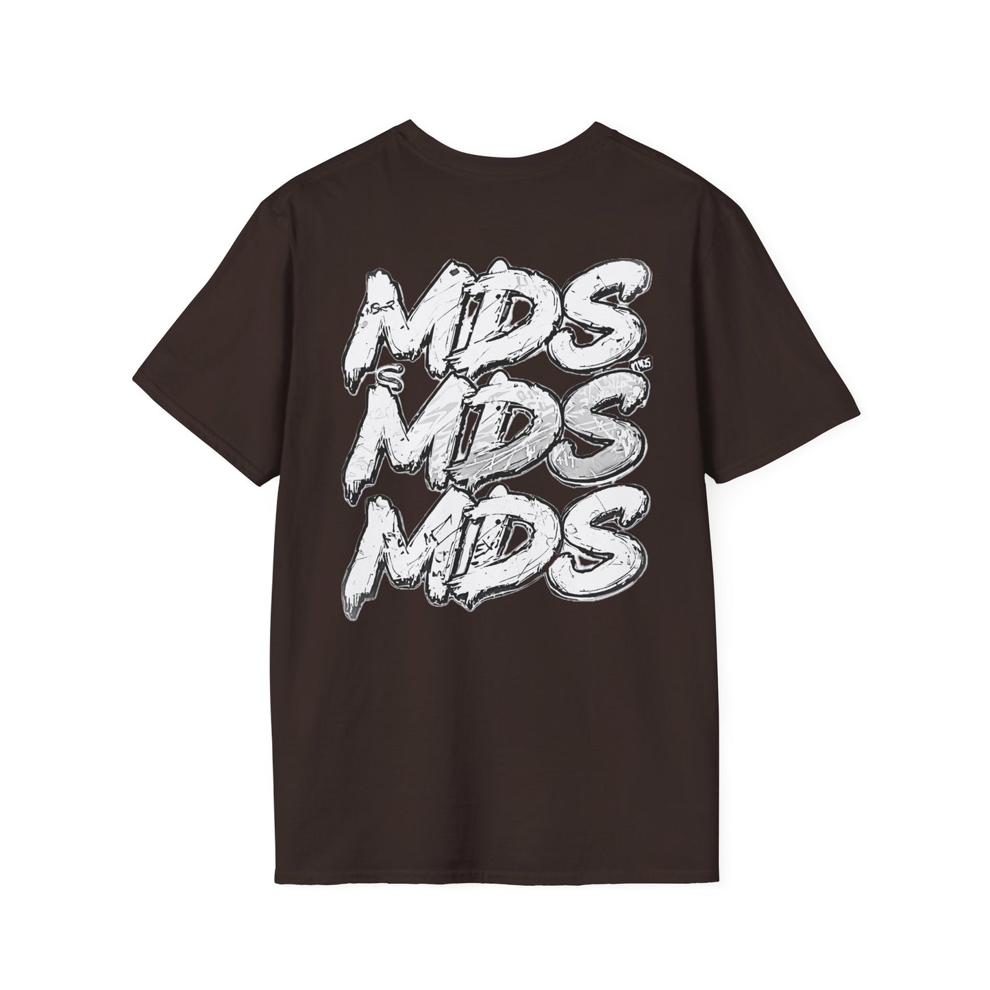 Baseball W/ Crown and Triple MDS on back unisex shirt
