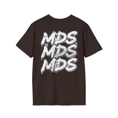 Baseball W/ Crown and Triple MDS on back unisex shirt