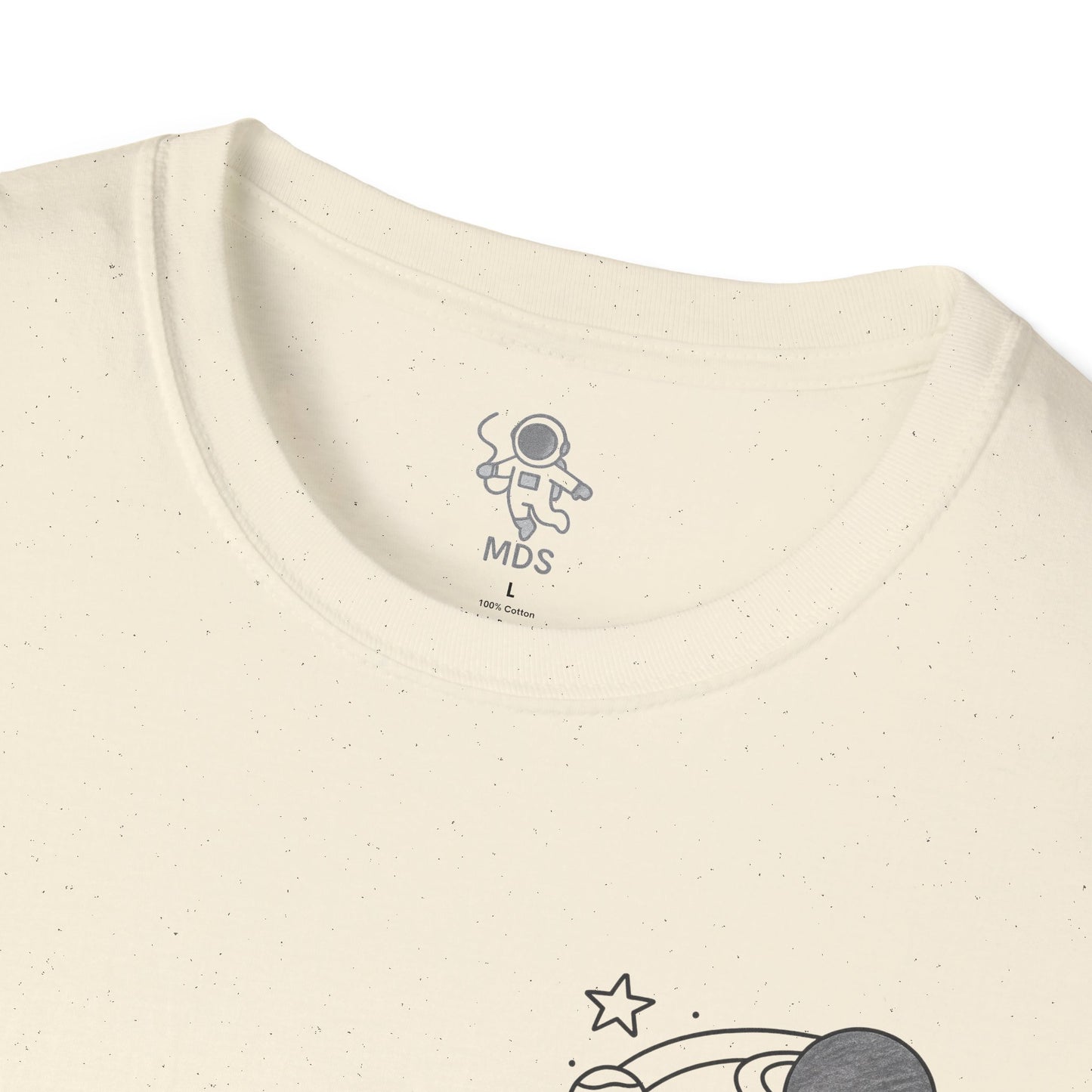 Outer space Grey crayon collection unisex shirt