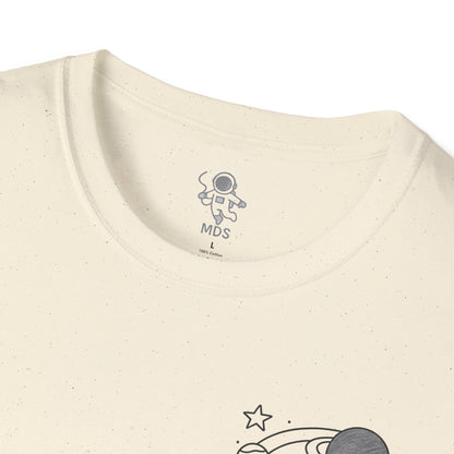 Outer space Grey crayon collection unisex shirt