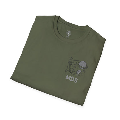Outer space Grey crayon collection unisex shirt