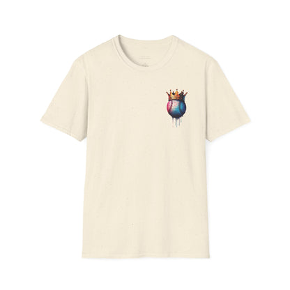 Baseball W/ Crown and Triple MDS on back unisex shirt