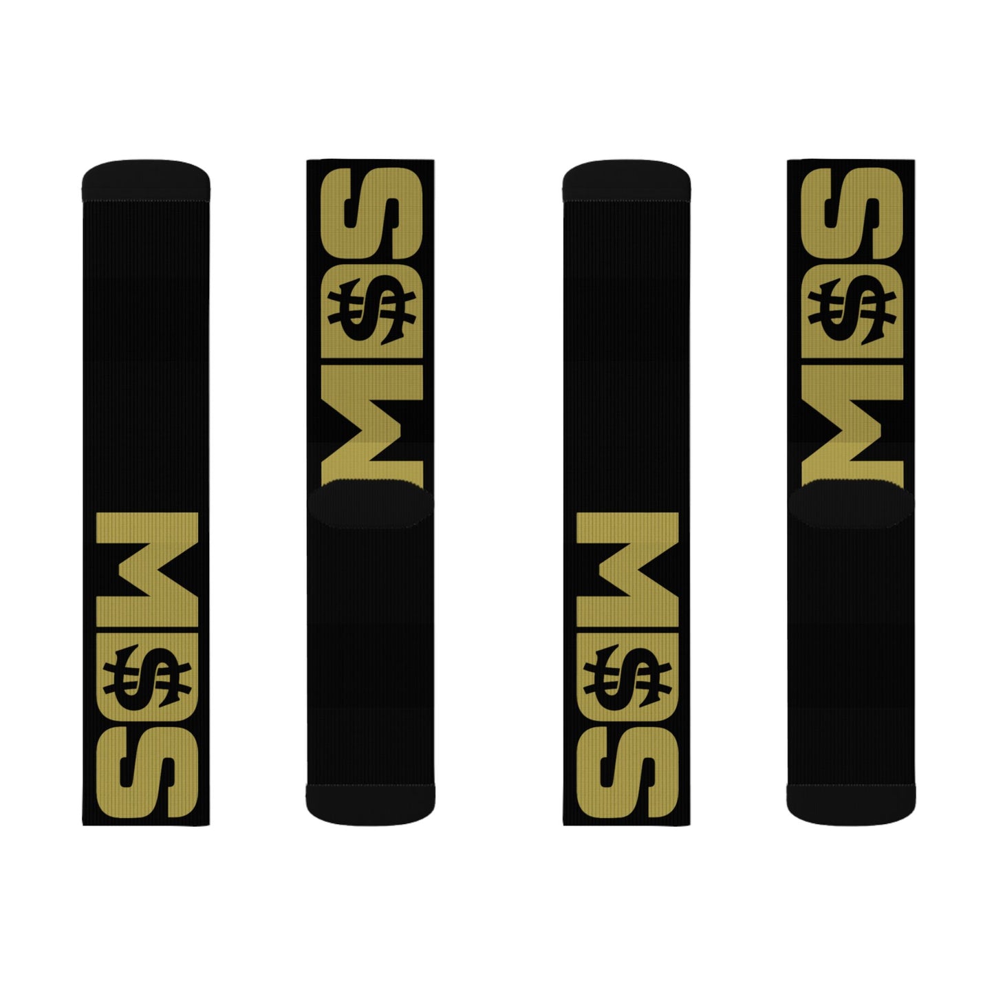 MDS gold w/ black socks