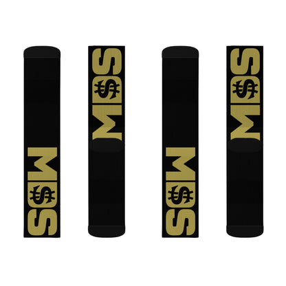 MDS gold w/ black socks