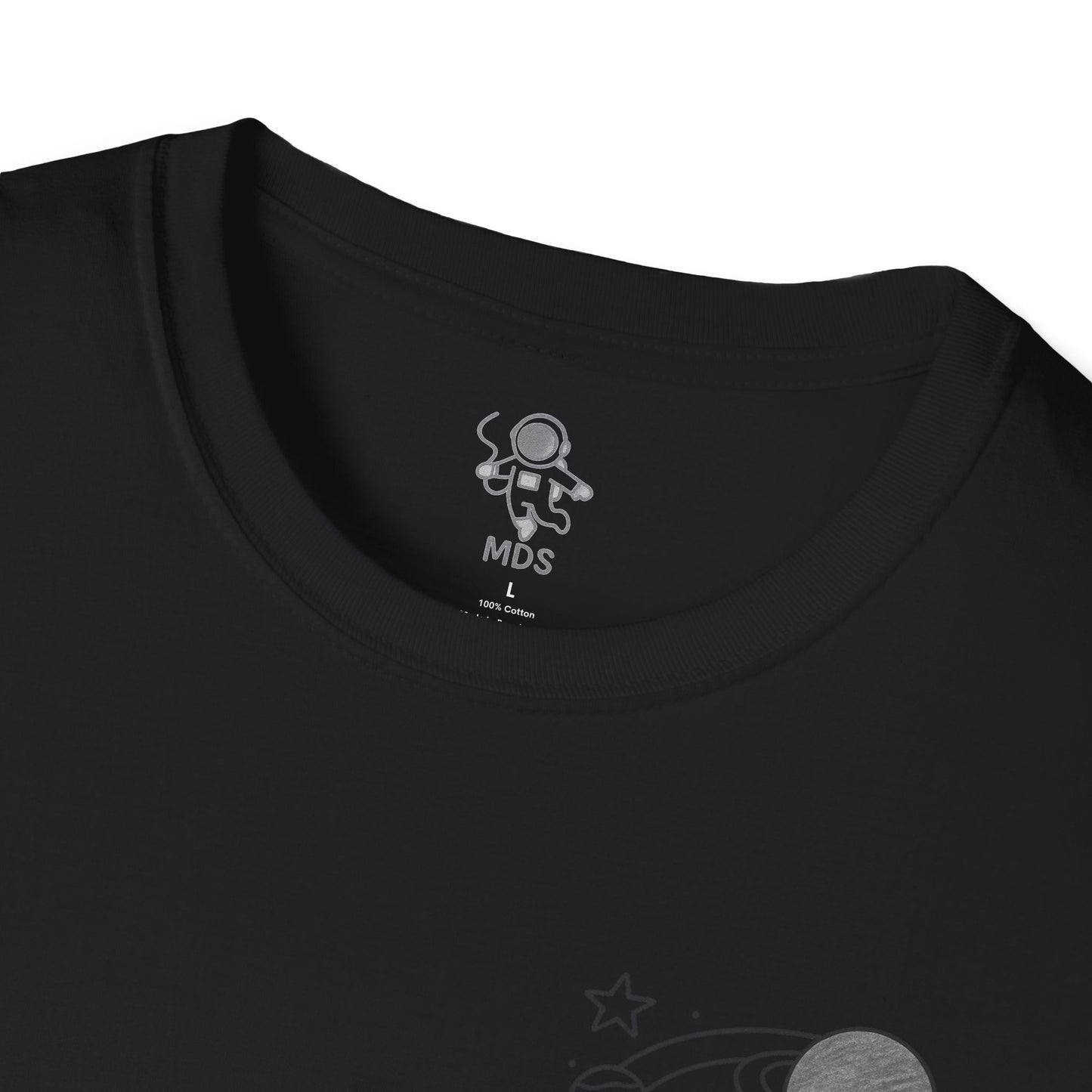 Outer space Grey crayon collection unisex shirt