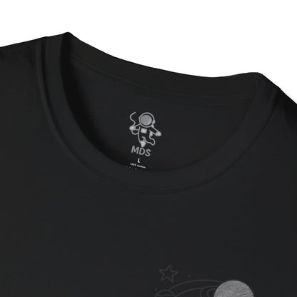 Outer space Grey crayon collection unisex shirt