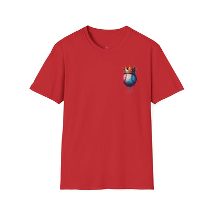 Baseball W/ Crown and Triple MDS on back unisex shirt
