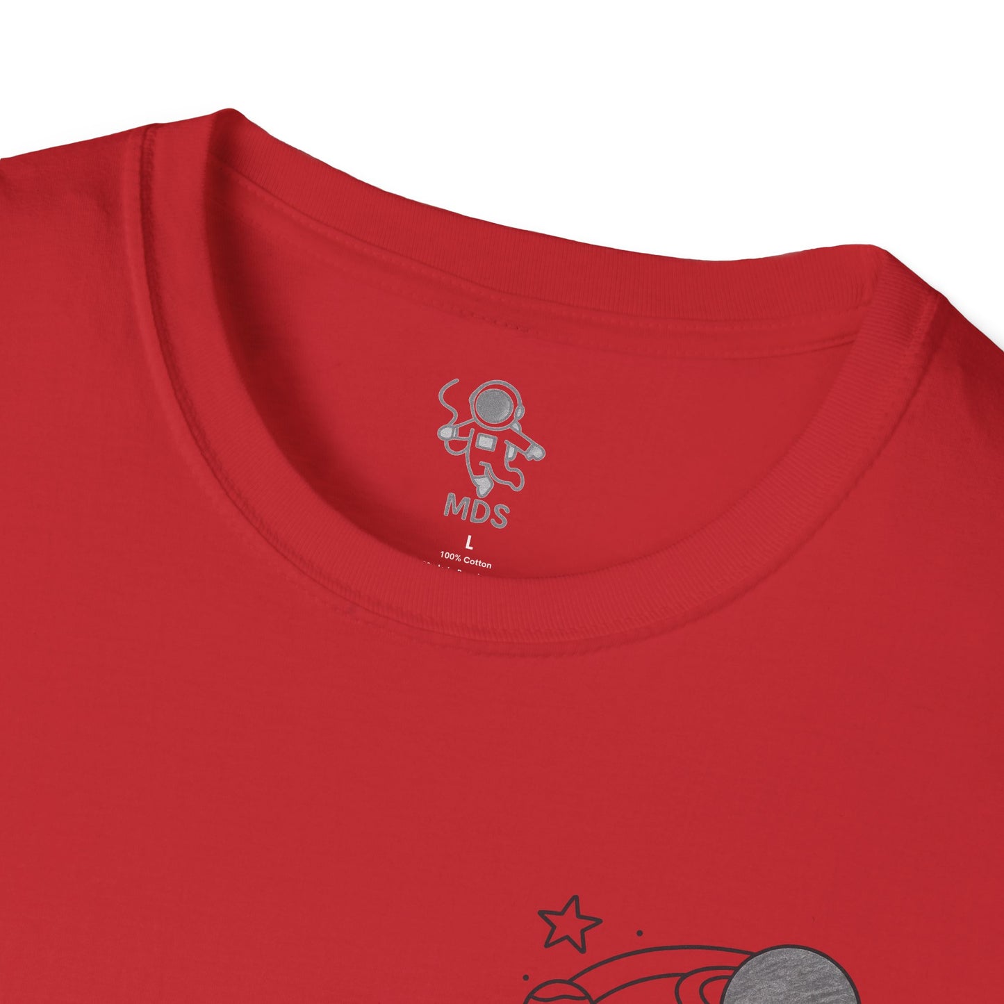 Outer space Grey crayon collection unisex shirt