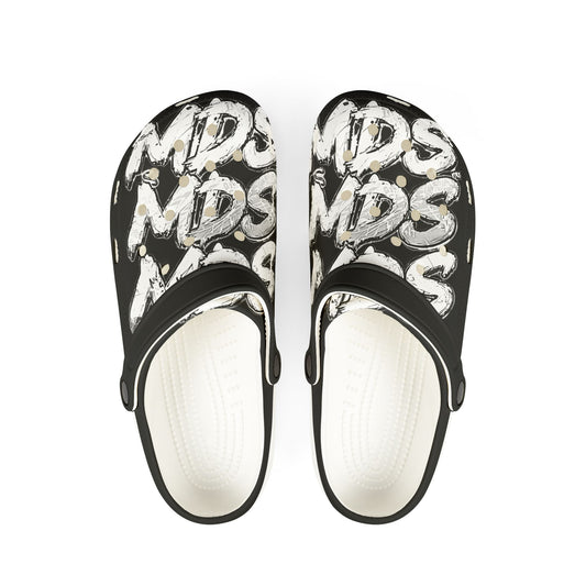 Clogs with white out MDS