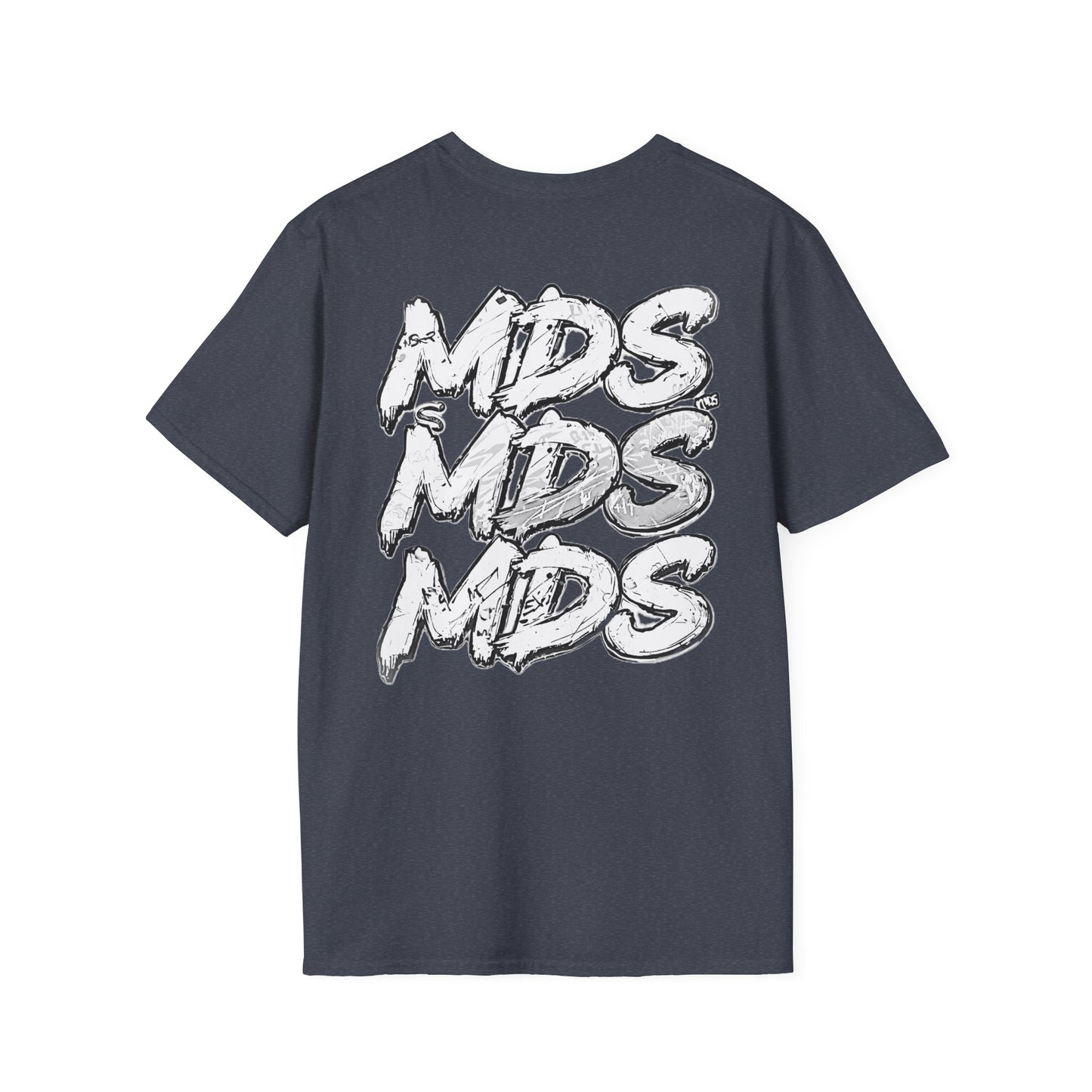 Baseball W/ Crown and Triple MDS on back unisex shirt