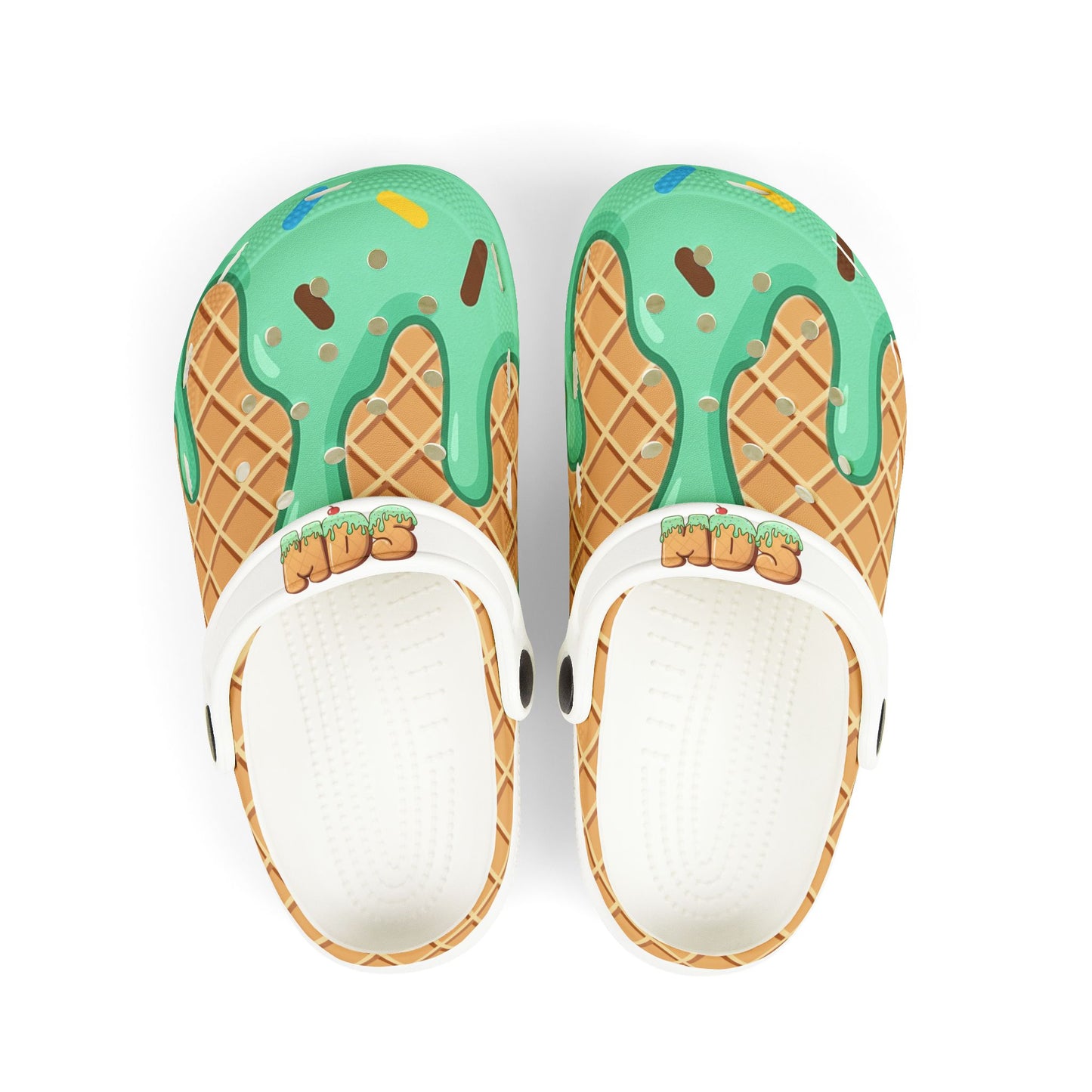 Kids youth clog Mint ice cream