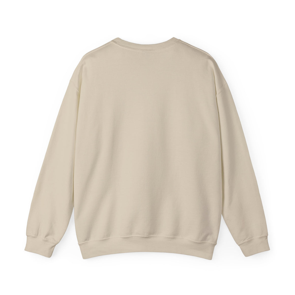 All white out MDS unisex crew neck sweatshirt
