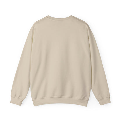 All white out MDS unisex crew neck sweatshirt