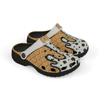 Kids youth clogs cookies and cream
